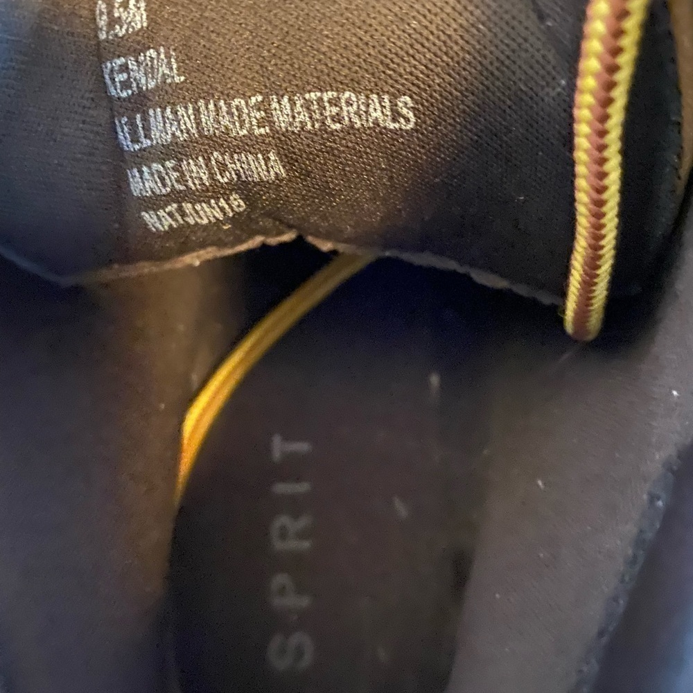 Esprit Kendal womens wedge faux leather work boot 9.5 - Picture 6 of 6